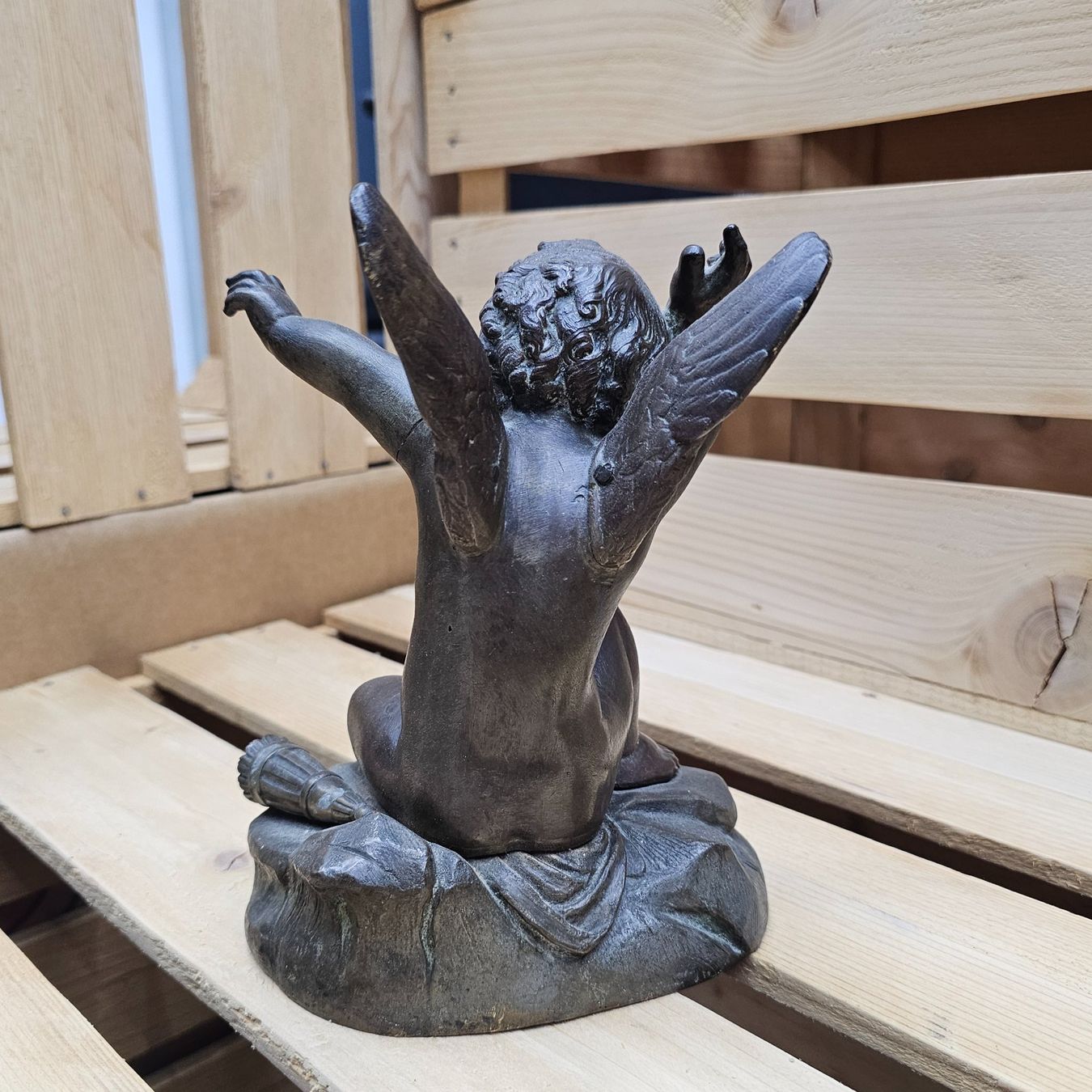 Statuette: Statue ange en bronze – Usato da Vétroz venduto da ETERNYA.ART 3