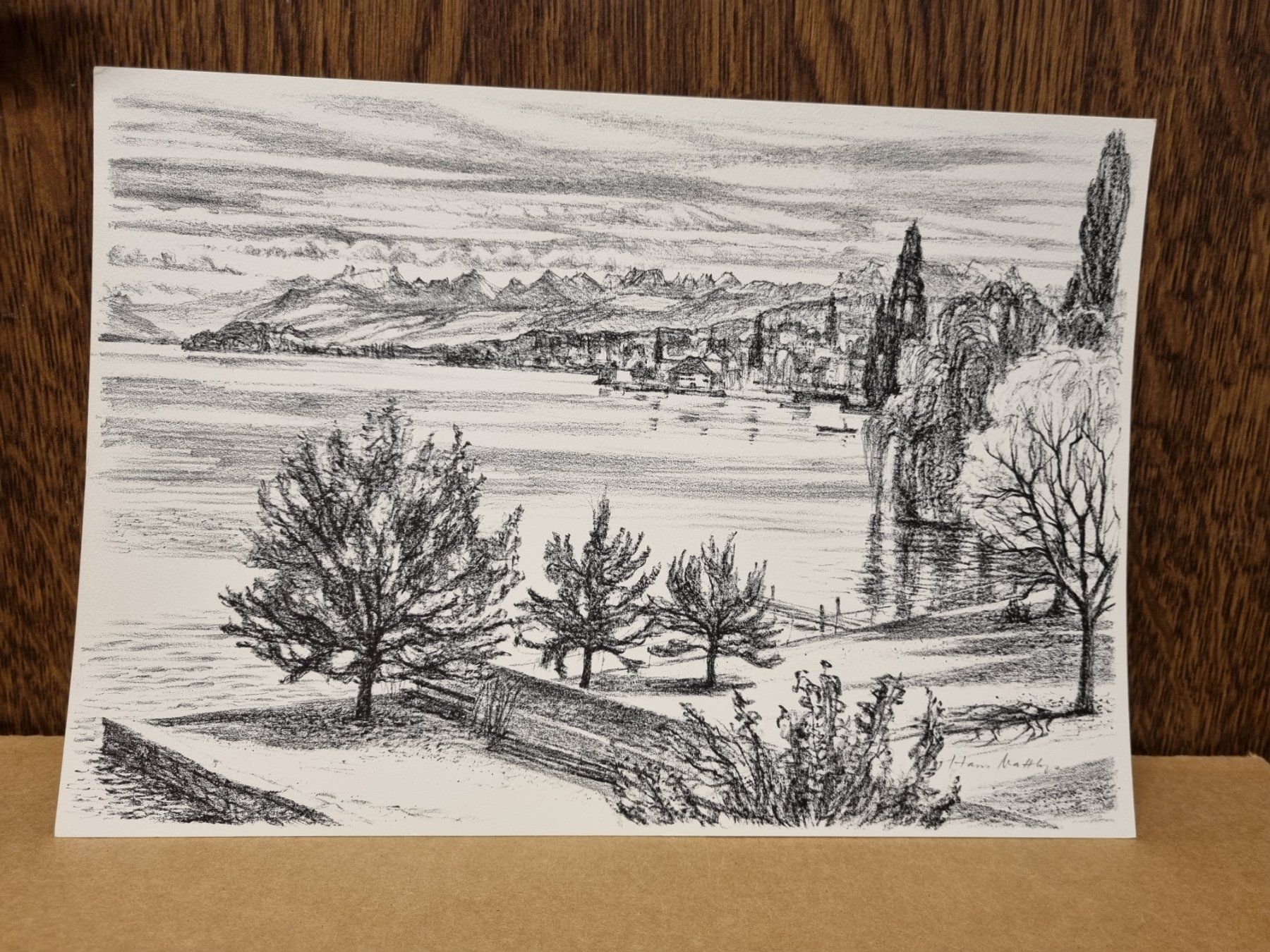 Grafica & Litografie: Has Matthys Handsigniert  Lithographie – Usato da Schaffhausen venduto da Leveron13 3