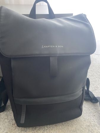 Kapten & Son Rucksack, Modell Fyn, Schwarz