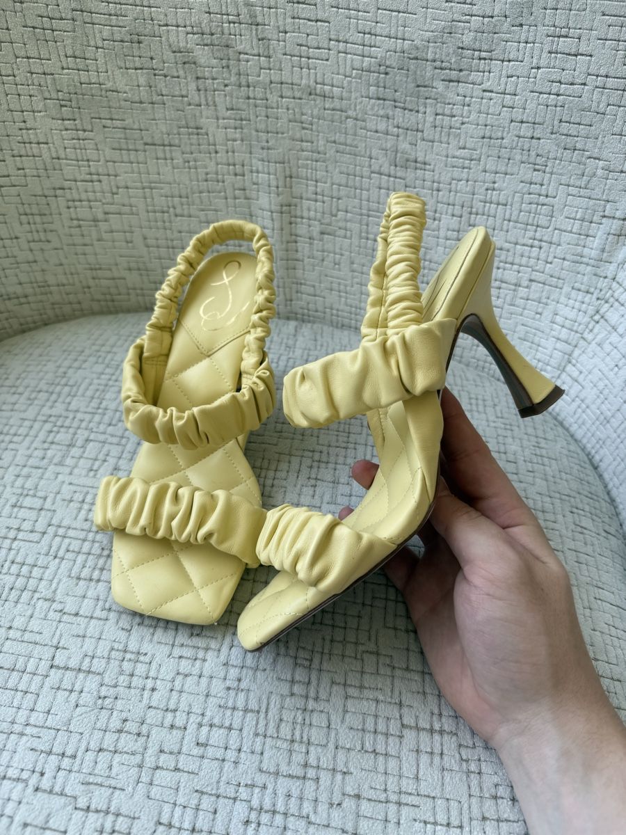 Sam Edelman Damenschuhe: Sandales Sam Edelman jaune taille(38,5) – Neu (gemäss Beschreibung) aus Genève von iry_67wr 2