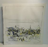 Lithografie limitiert u signiert - Abstrakte Kunst  33 x 33