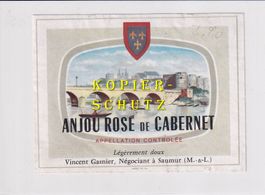 Etikette - Anjou Rosé de Cabernet /bd