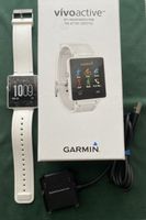 Garmin vívoactive GPS Smartwatch weiss guter Zustand