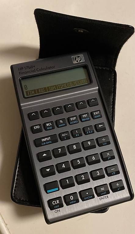 Calcolatrici tascabili: HP 17bii+ Finacial Calculator – Usato da Baden venduto da Bbdesign