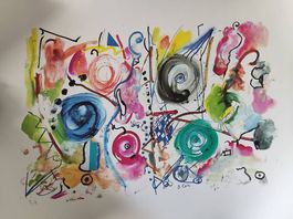 Jean Tinguely Posterdruck 38 x 57 cm (Neu)