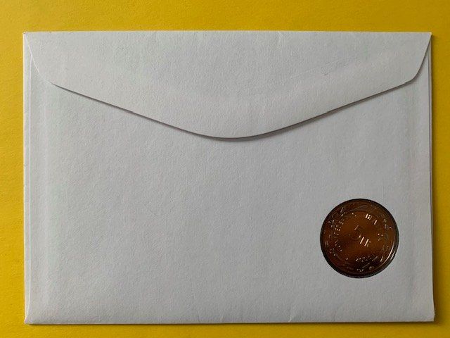 Tutti le monete: Numis-Brief  5.00 CHF Escalade Genève  12.03.2002 – Usato da St-Prex venduto da Epicard 1