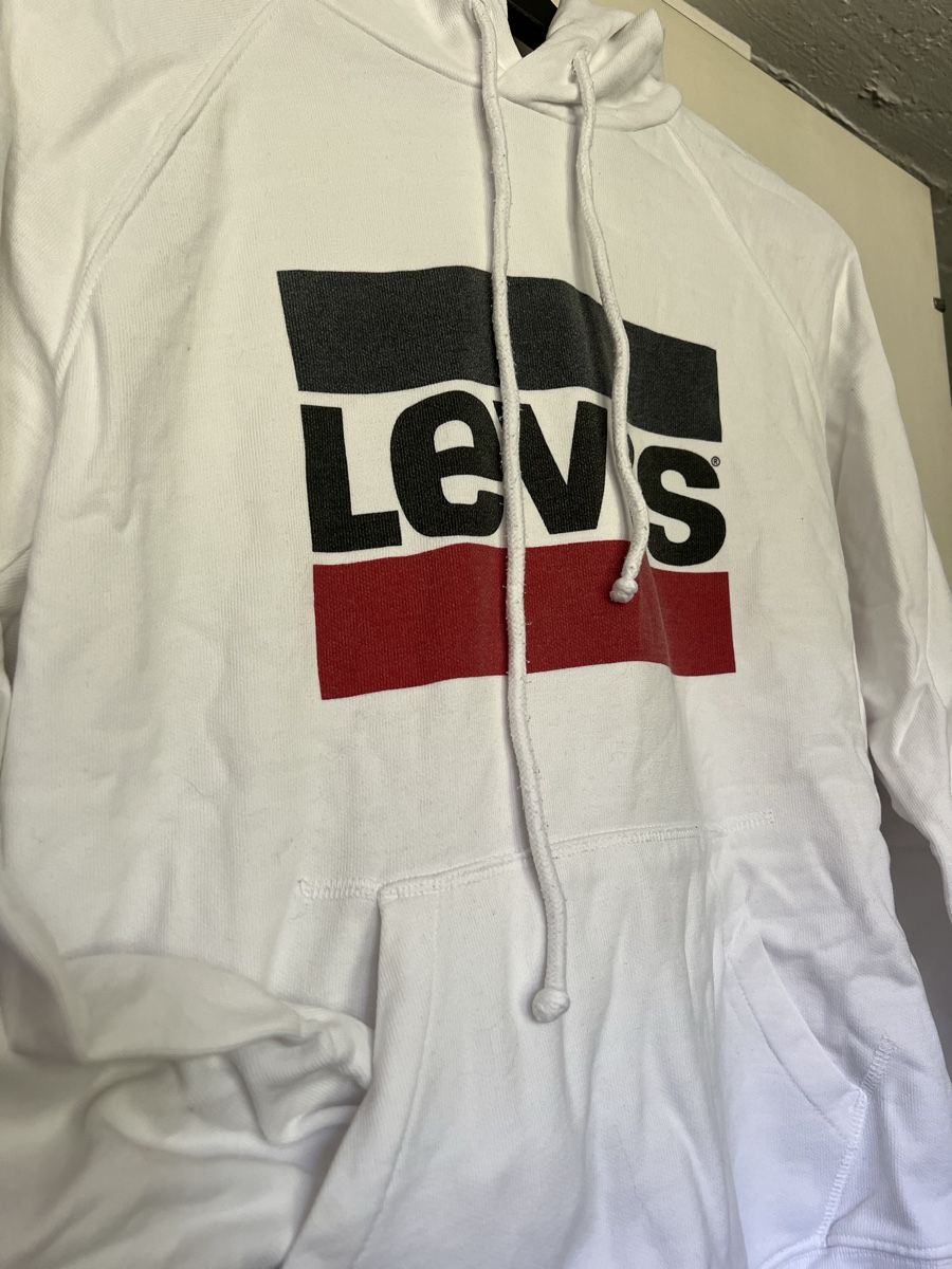 Levi's Maglioni & Felpe: Levi's Pullover weiss Grösse S – Usato da moosseedorf venduto da andrina.salis