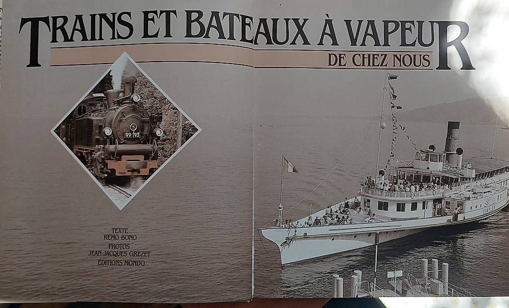 Bücher: Trains et bateaux à vapeur  – Gebraucht aus Morges von pha_9xnc 2