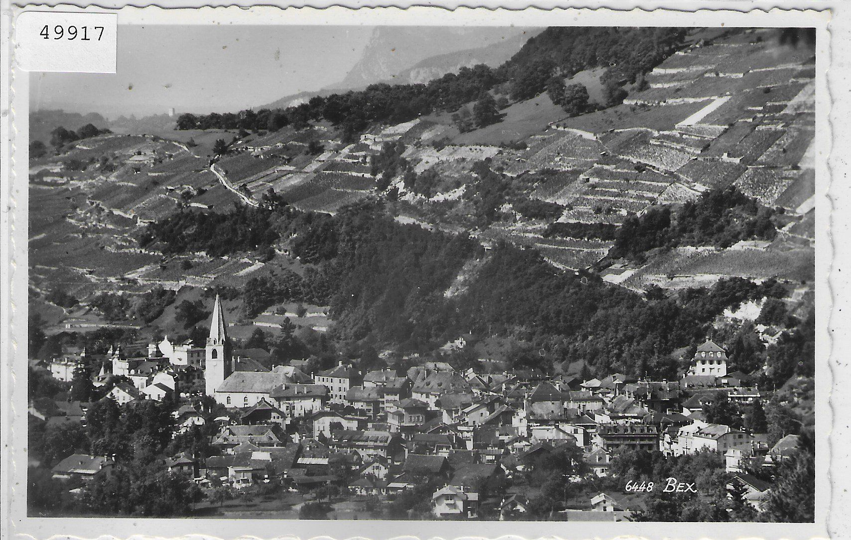 Cartes postales: Bex -Vue generale – D'occasion à Ettingen par Kartenplanet