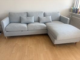 3-er-Bettsofa mit Réclamiere