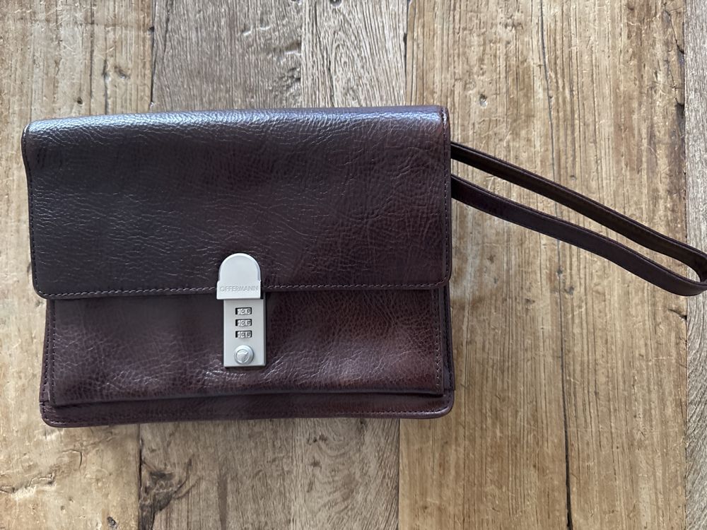 Offermann Brown Leather Clutch Bag. (Gebraucht) in Bülach für CHF 24.5 ...