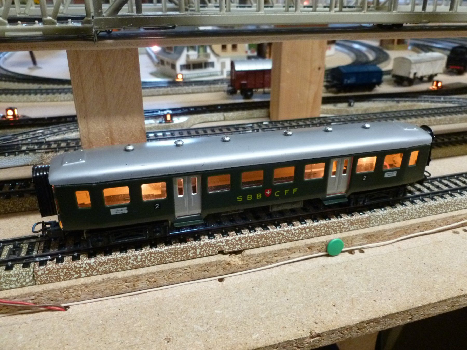 Märklin Modelleisenbahnen: Gotthardzug beleuchtet, 5 teilig – Gebraucht aus Oberbipp von Vifu 8