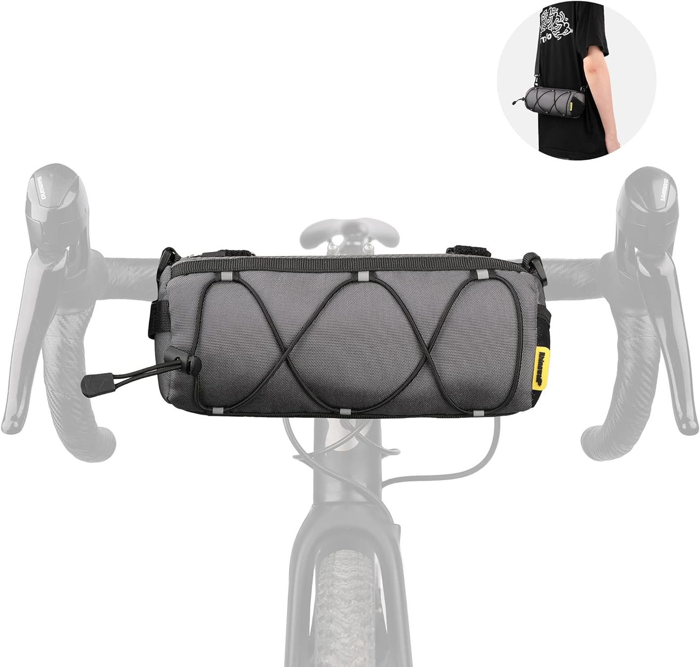 Taschen: Fahrrad Lenkertasche mit Schultergurt – Neu und originalverpackt aus Châtelaine von topshop.switzerland