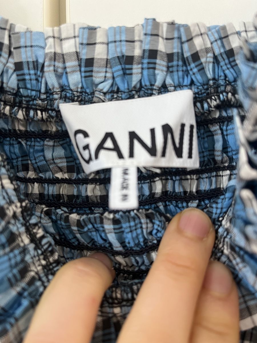 Ganni Vestiti: Robe à carreaux Ganni – Nuovo e nell'imballaggio originale da Genève venduto da rez_c6c6 2