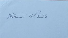 Katherine DeMille (1911-1995) Schauspielerin - Autogramm