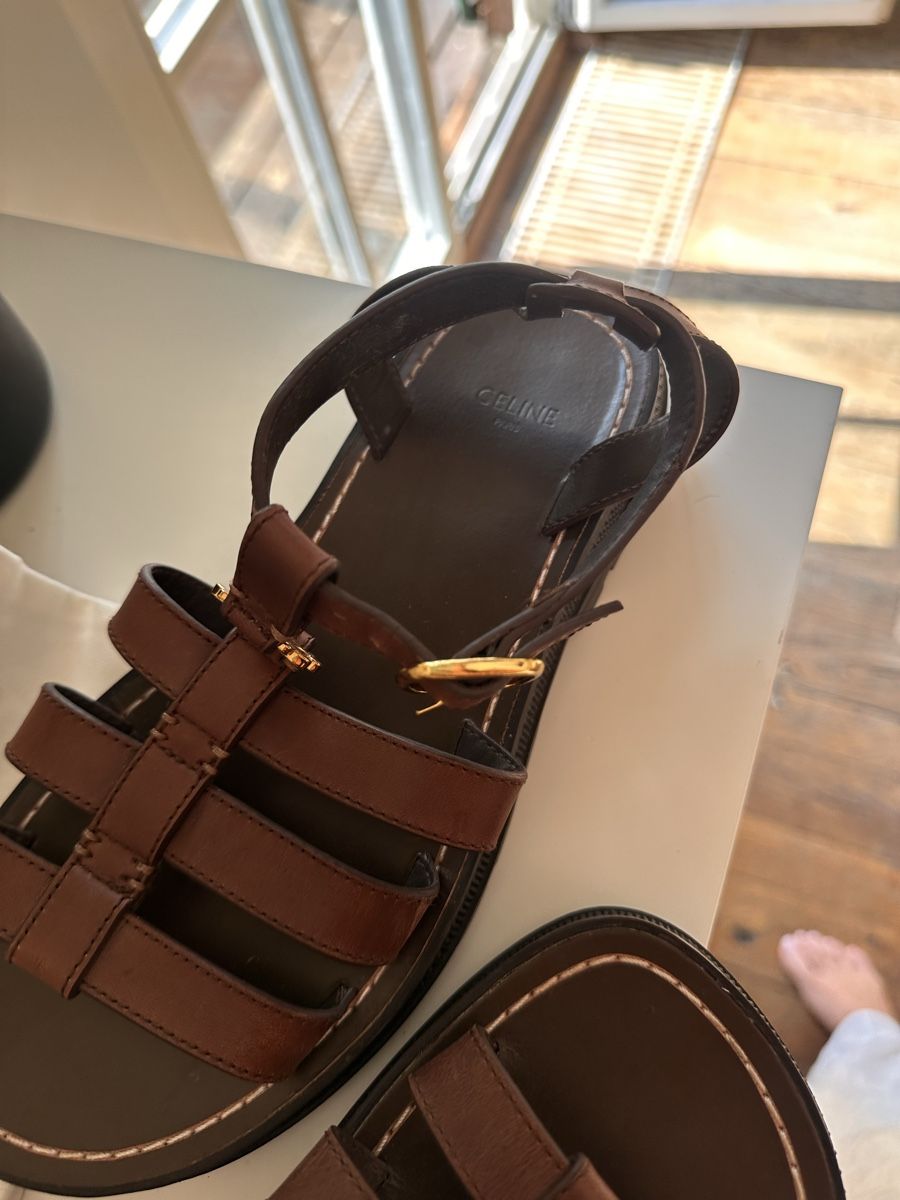Scarpe da donna: Celine Clea sandals – Usato da Mies venduto da larmela 3