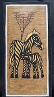 Zebra-Bilderrahmen