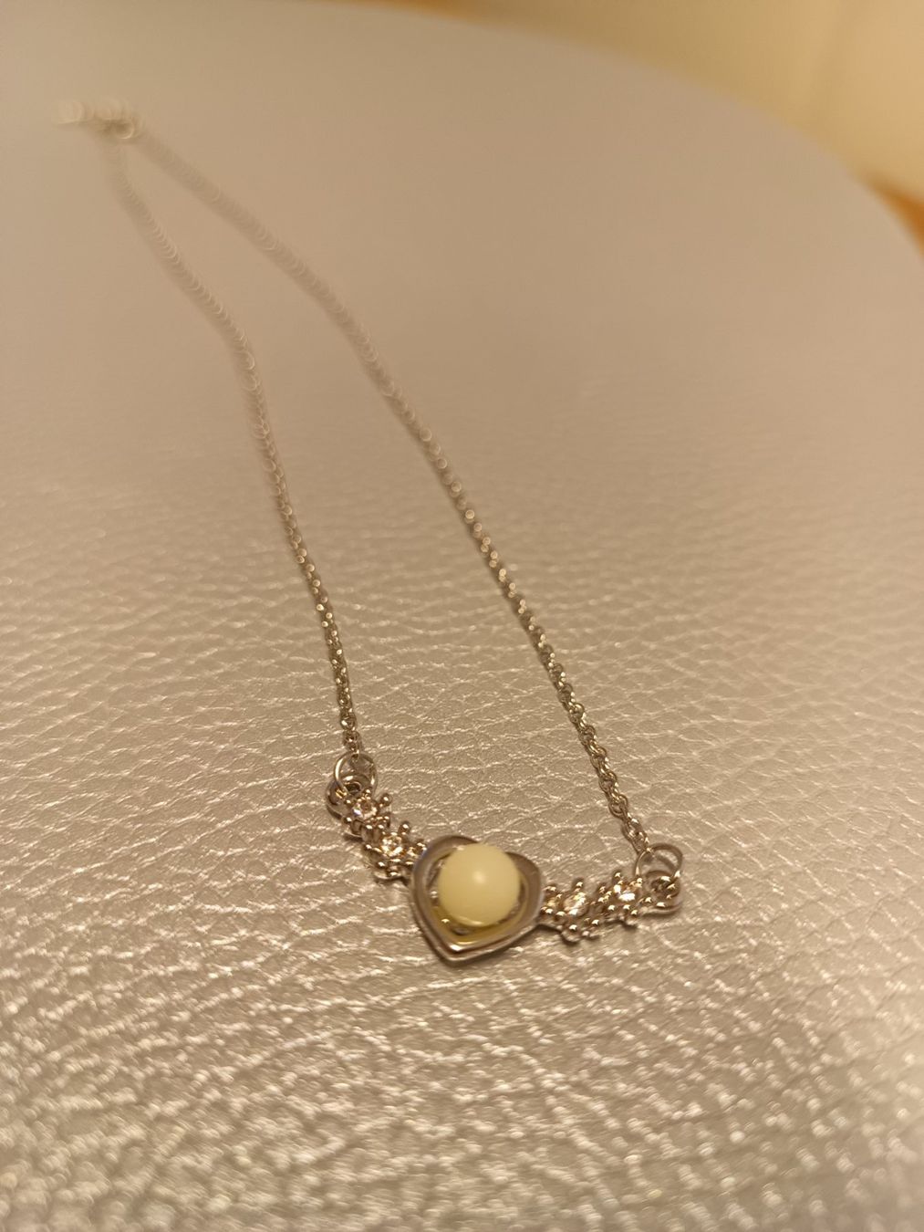 Ketten: Schmuck Halskette in Herzform – Neu (gemäss Beschreibung) aus Frümsen von Swissline90 2