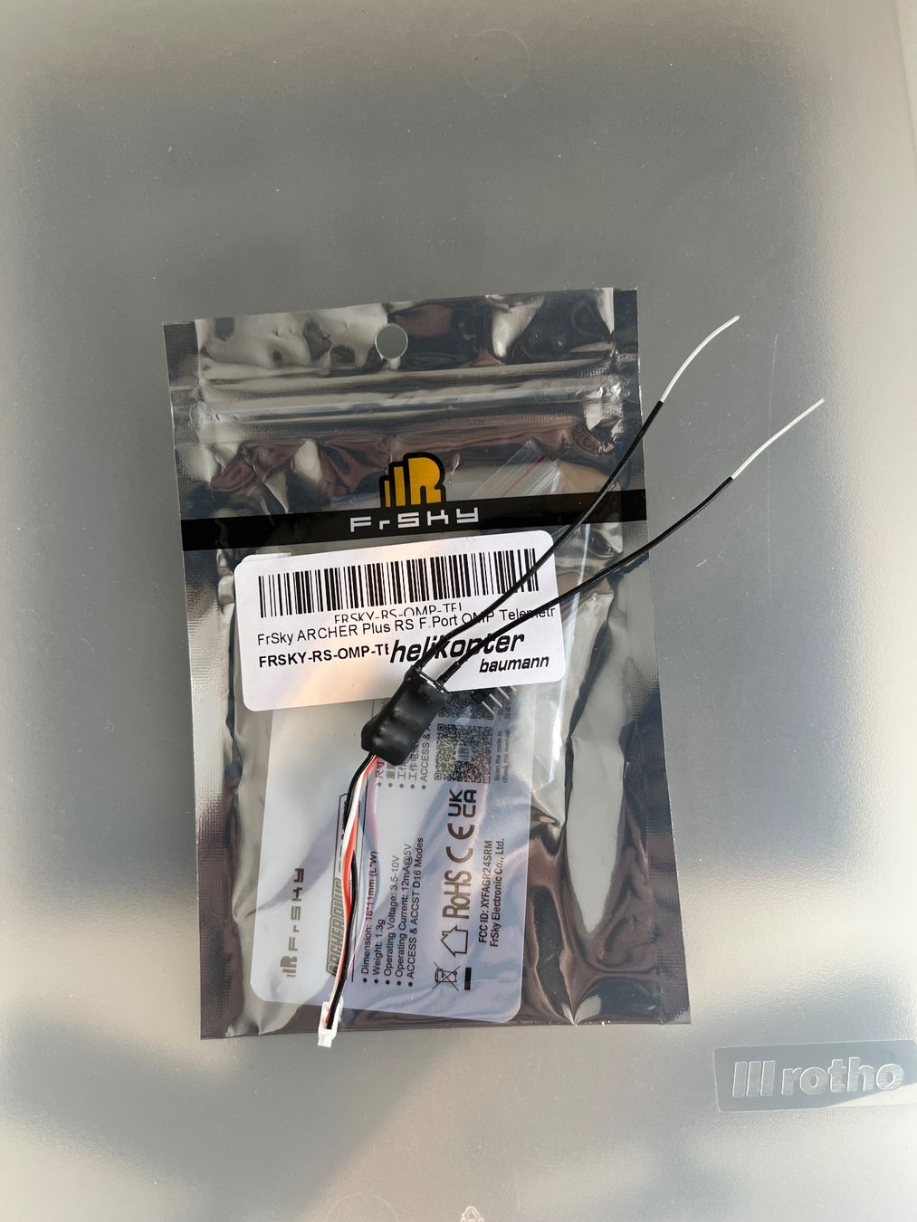 FrSky Modellismo RC: FrSky ARCHER Plus RS F.Port OMP Telemetry – Usato da Uttigen venduto da sonorsonic