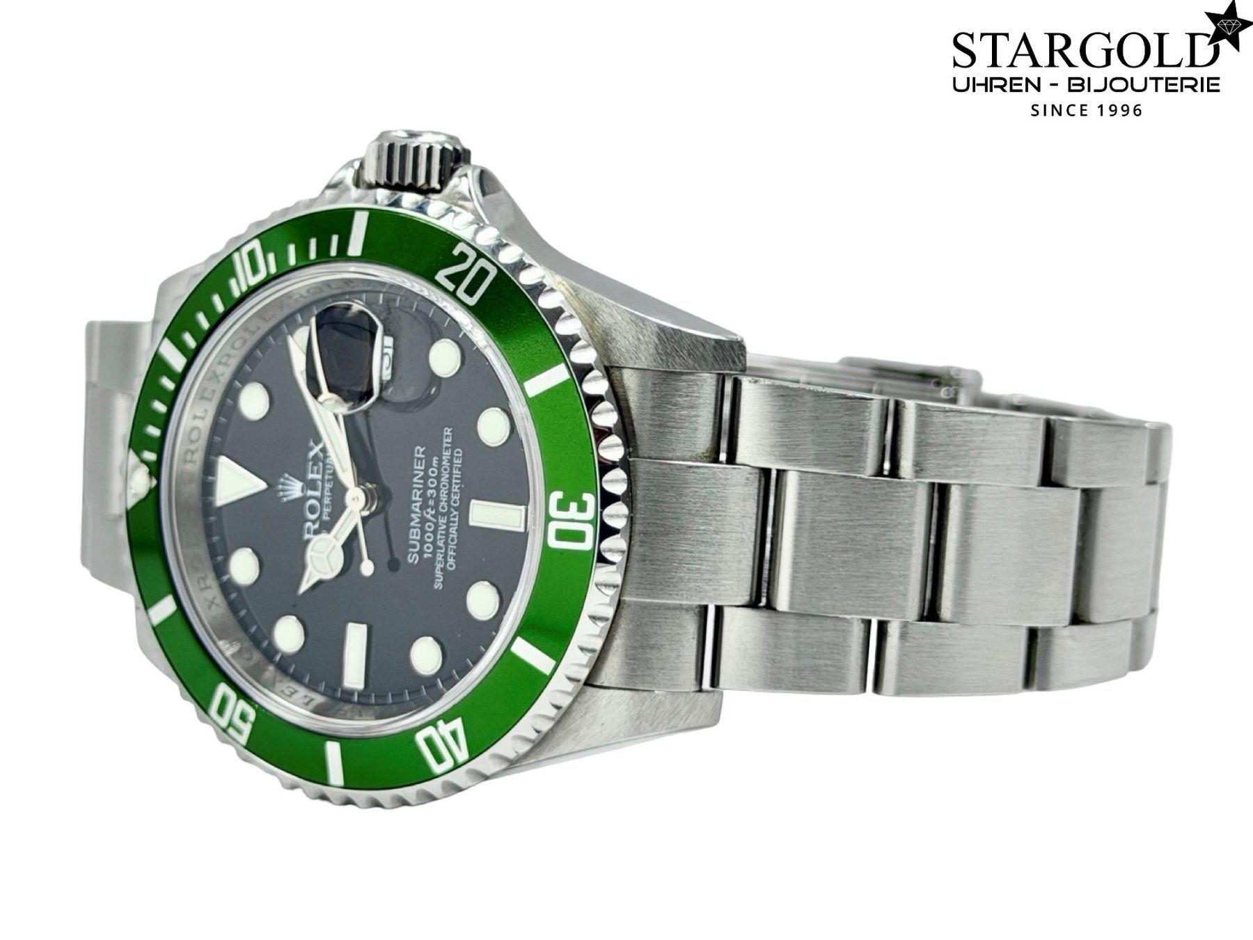 Rolex Orologi: Rolex Submariner Date - Kermit - 16610LV – Usato da Zürich venduto da Stargold-Uhren 1