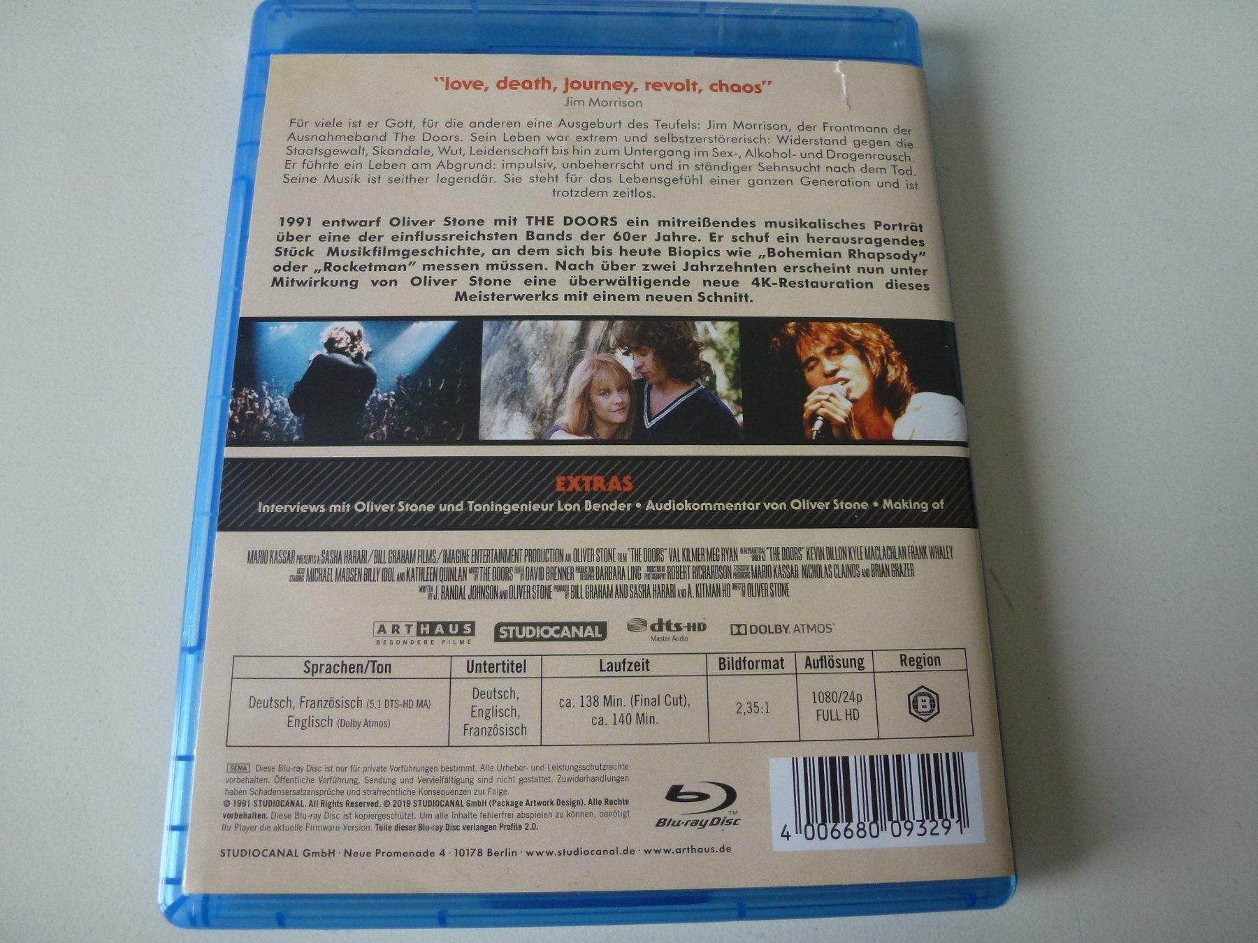 Alle DVDs: The Doors -The Final Cut (Blu-Ray) – Neu (gemäss Beschreibung) aus Bern von Frebo 1