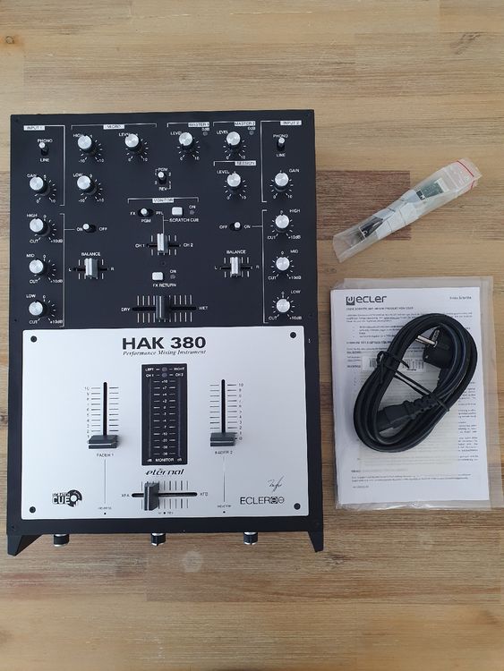 Ecler HAK 380 DJ Battle-Mixer inkl. OVP & Zubehör (Neuf (Voir