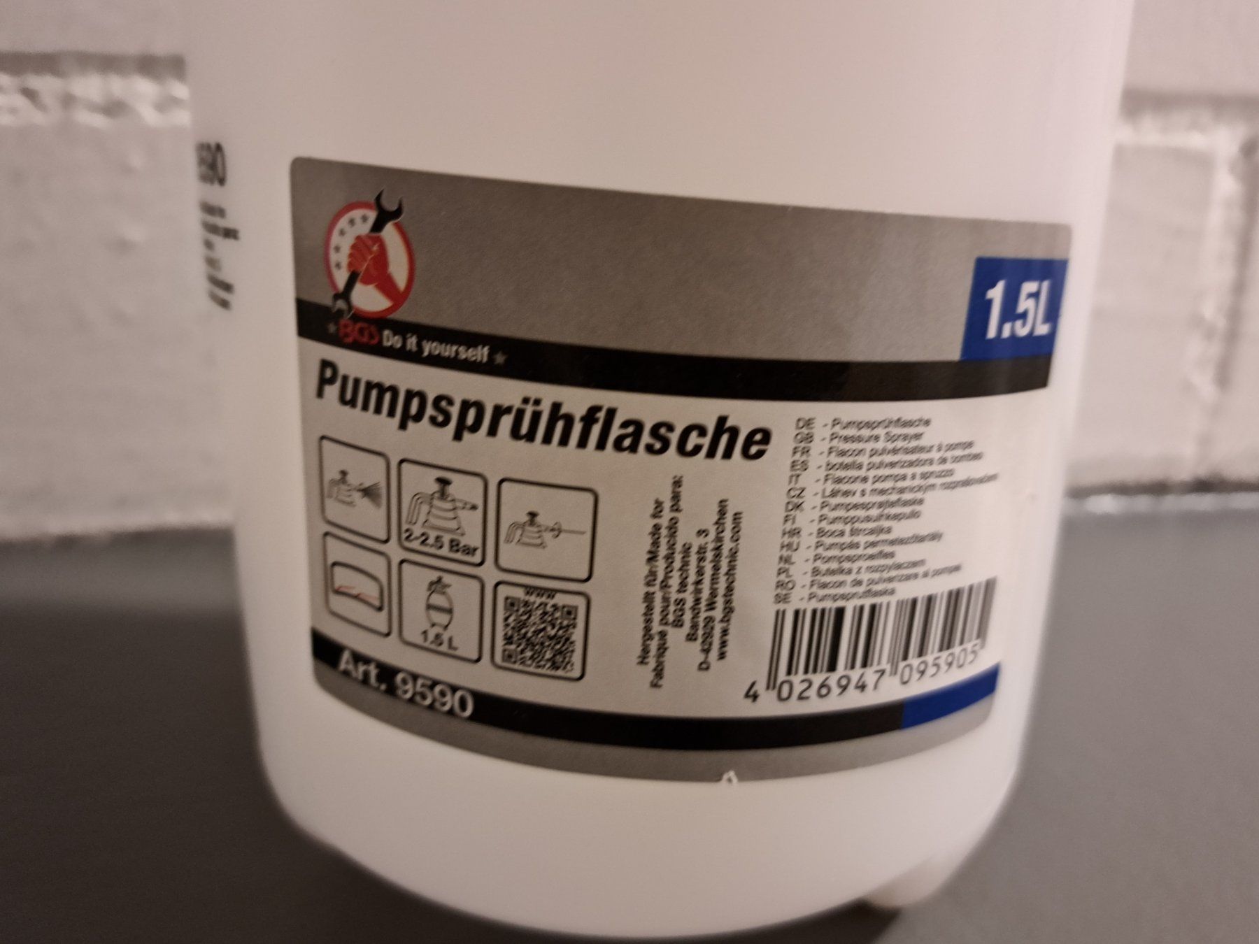 Altro per la casa: Pumpsprühflasche 1,5 L neu – Nuovo (secondo la descrizione) da Duebendorf venduto da Mauxus 2