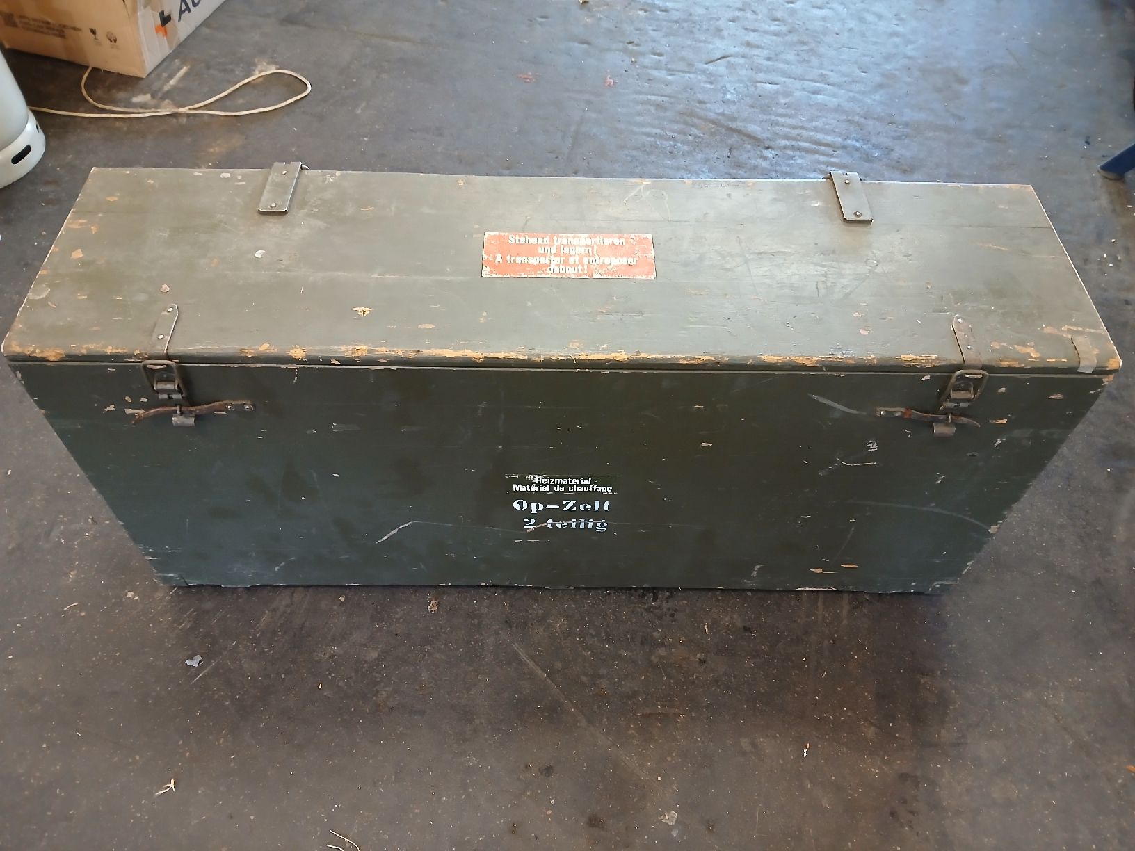 Altri mobili d'antiquariato: Schweizer Armee Petrol Zeltofen – Usato da Uesslingen venduto da mopar03 2