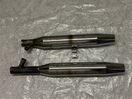 Auspuff , Endtopf zu Harley-Davidson Fat Boy 1450