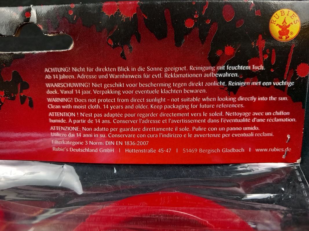 Lunettes & Verres: Brille blutige Augen – Neuf avec emballage d'origine à Hünenberg par Restwert_Zug 4