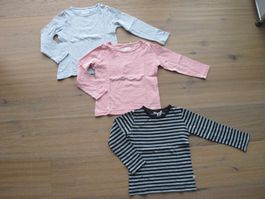 Langarmshirts 3 Stück Gr. 104