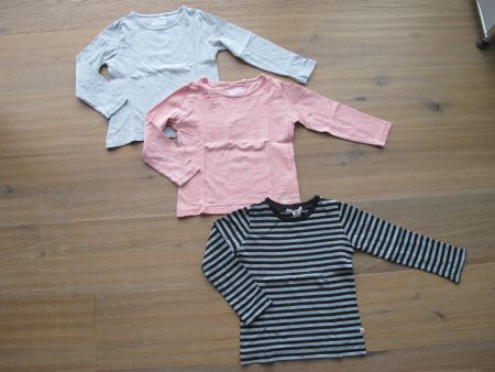 Langarmshirts 3 Stück Gr. 104
