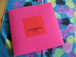 Foulard soie Ungaro neuf, 87 x 87cm