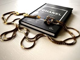Lange vintage Halskette von Vogue bijoux