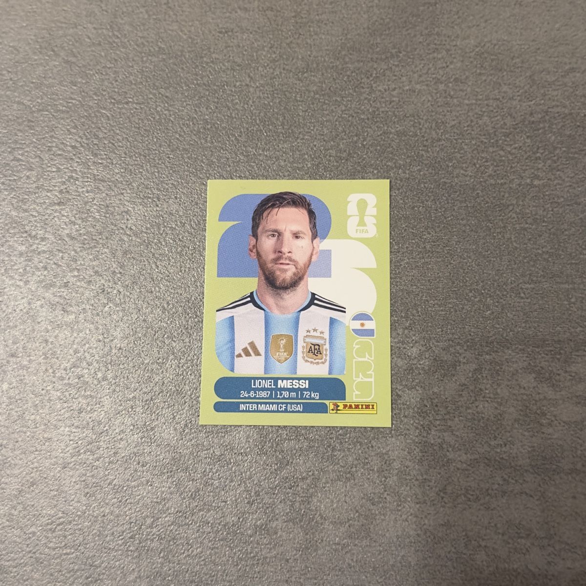 Panini Sammelbilder & Trading cards: Lionel Messi Panini Sticker  – Neu (gemäss Beschreibung) aus Flumenthal von _marxlan_