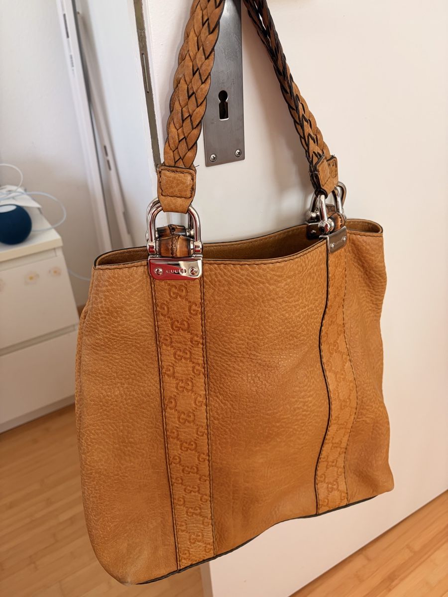 Gucci Borse da donna: Handbag original Gucci leather brown – Usato da Langnau am Albis venduto da Bodossekretaer
