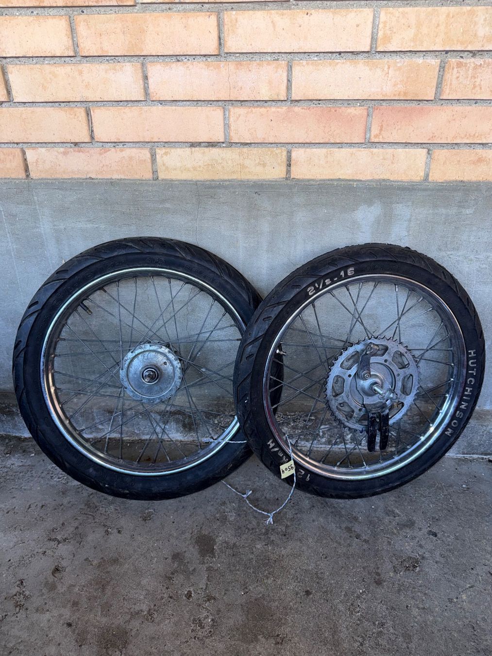 Puch Mofa-Ersatzteile: Mofa Radsatz 16 Zoll – Gebraucht aus Fahrni b. Thun von berger_tuning34