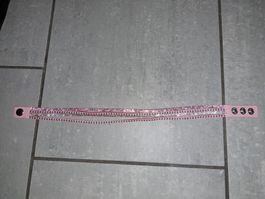 Glitzer Armband rosa NEU