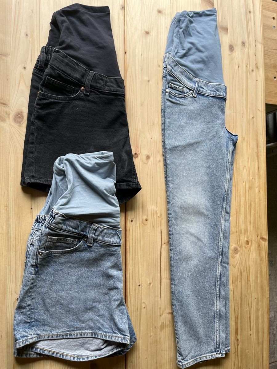H&M Jeans: Schwangerschaftshosen Gr. S – Usato da Adelboden venduto da Jestil20
