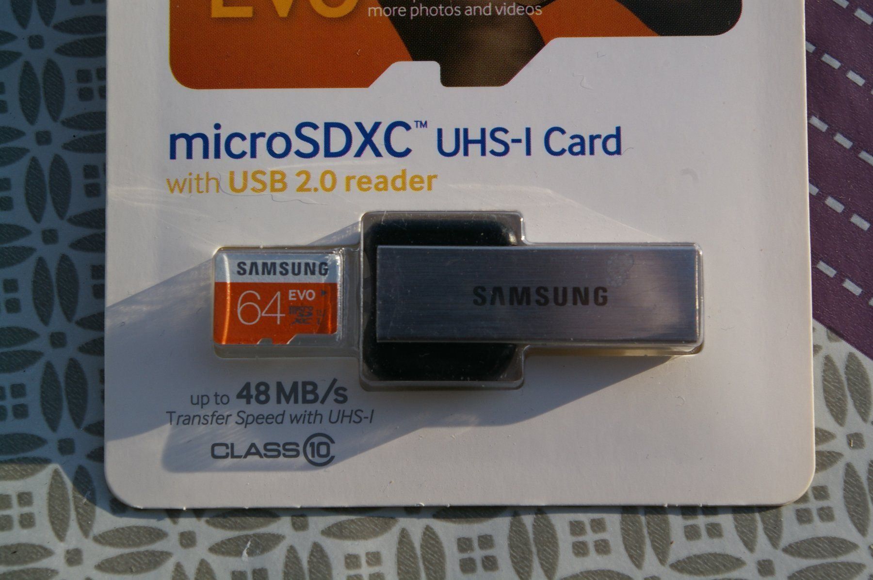 Samsung Schede di memoria: Samsung Evo microSDXC 48MB/s 64GB Reader – Nuovo e nell'imballaggio originale da Niederurnen venduto da mowgli_1963 1