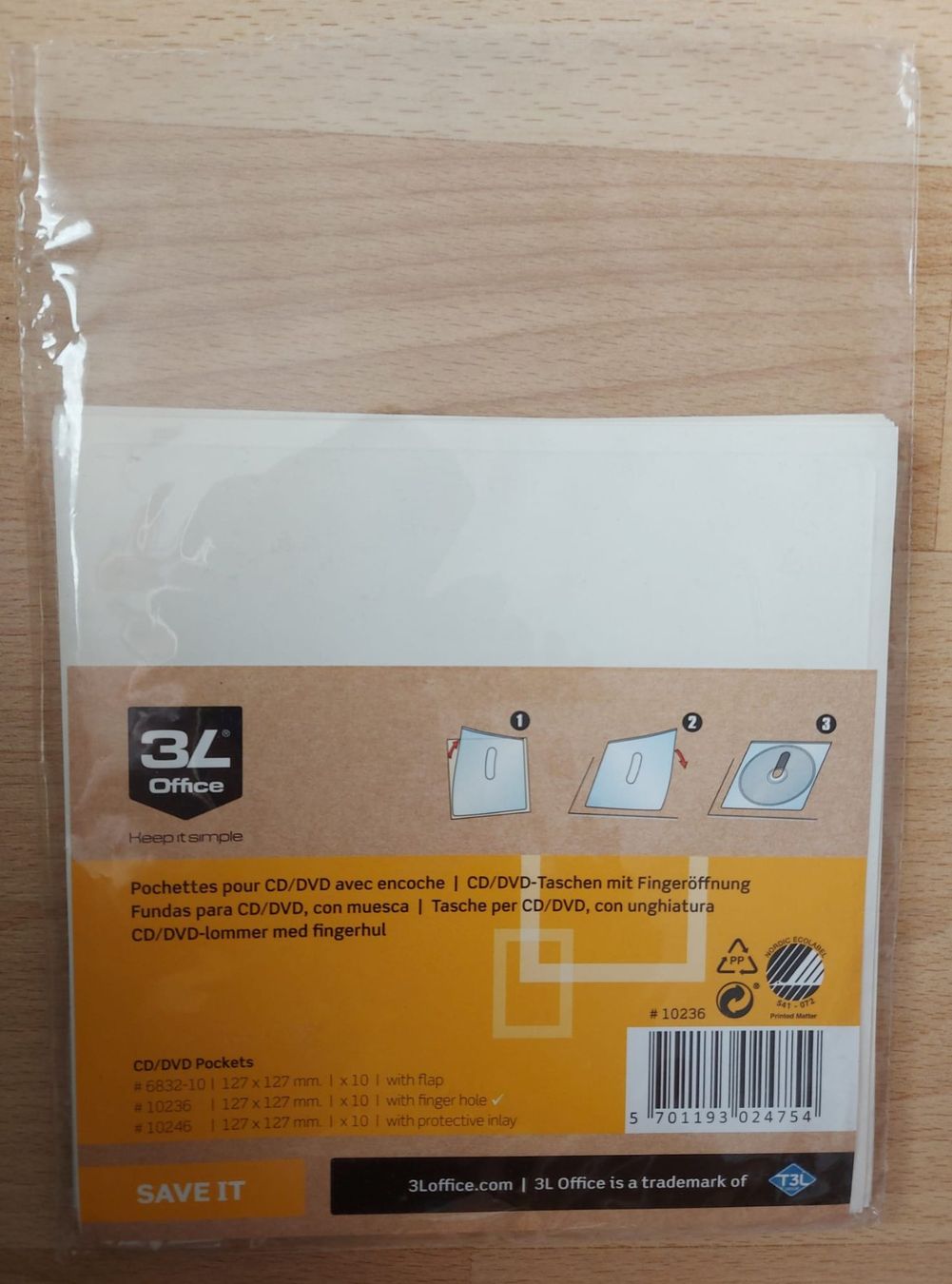 CDs: CD/DVD Hülle zum Ankleben – Gebraucht aus Rupperswil von mir_7vfc 1