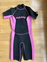 Damen Neopren Shorty Mistral schwarz pink Grösse M