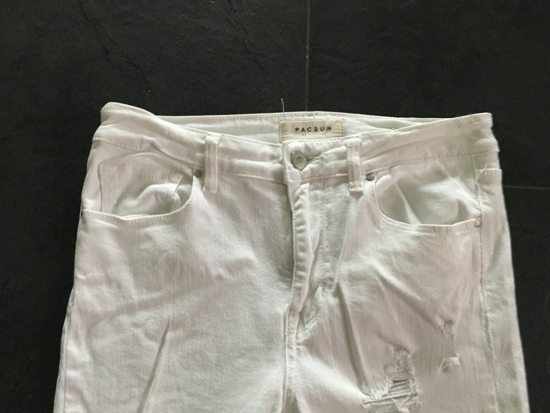 Jeans: Pacsun weisse Jeans Gr 36 Baumwolle – Nuovo (secondo la descrizione) da Goldau venduto da Rjn 2