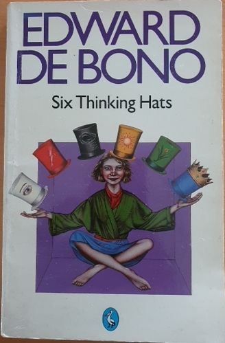 Libri: Six Thinking Hats - Edward de Bono – Usato da Burgdorf venduto da mentalshopCH