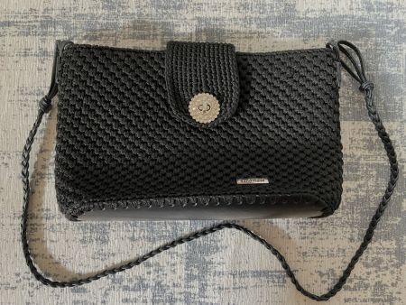 Handmade - Crochet-style Bag (Black)