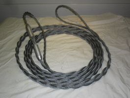 Drahtseil - geflochtenes Band , 8 m , Neu