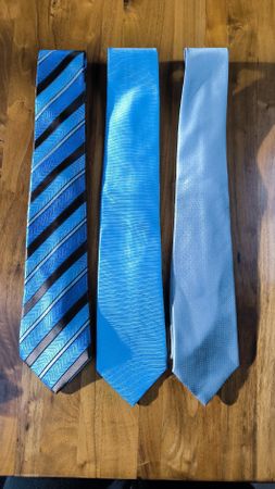 Franco Brunetti Satin Krawatten Set, Top Zustand!