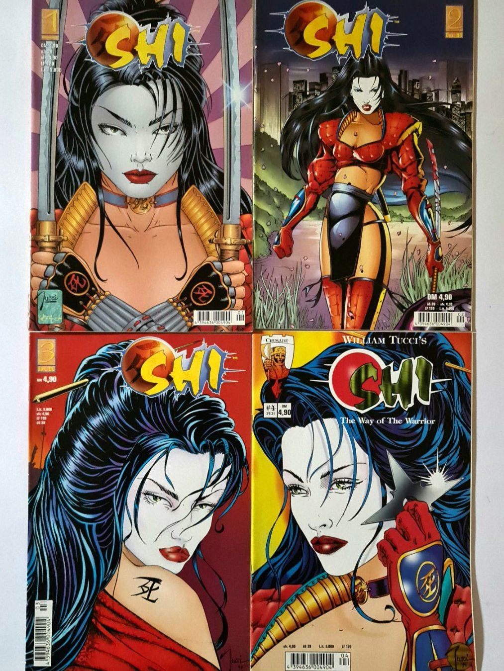 Fumetti: Shi Comic Hefte 1-14, Infinity Verlag – Usato da Aesch BL venduto da pri_fp8t 1