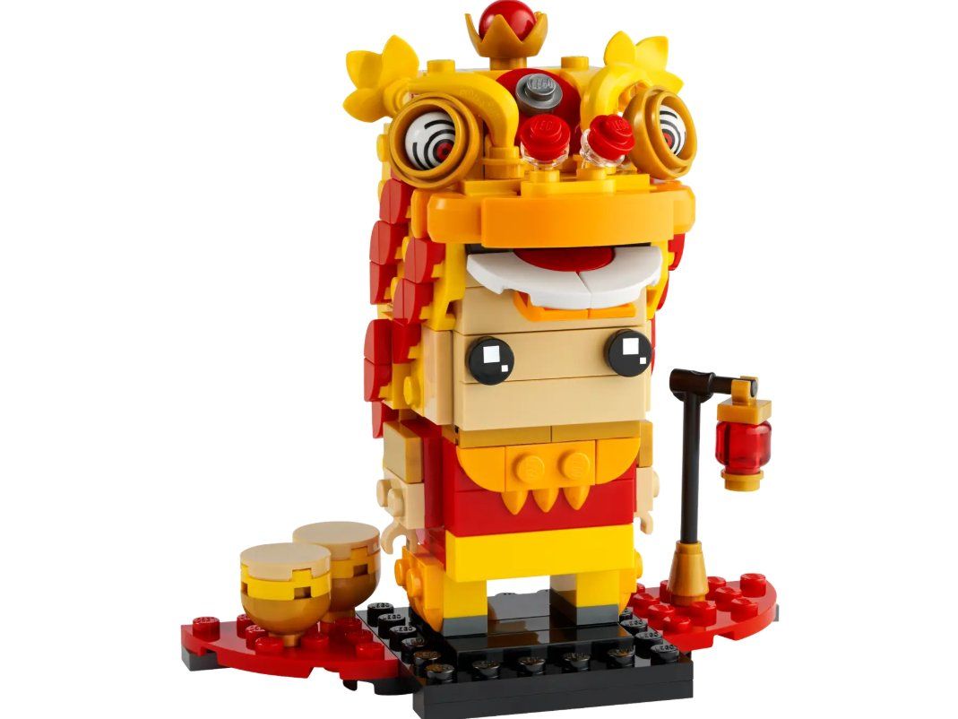 Lego Kit di costruzioni: Lego 40540 Brickheadz Löwentänzer – Nuovo e nell'imballaggio originale da Winterthur venduto da Binboklem 7