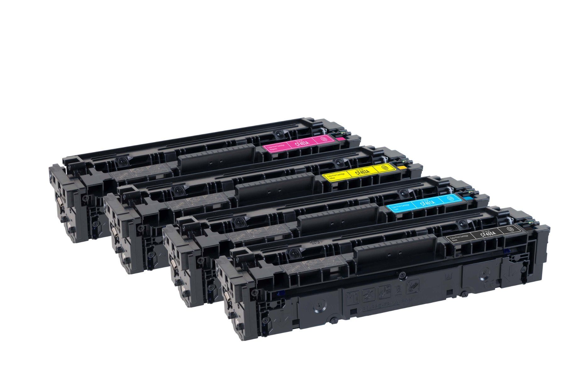 Hewlett Packard Druckerpatronen & Toner: Tonerfabrik Toner SET CF400A, Set mit allen vier Farben – Neu und originalverpackt aus Neuenhof von inf_96ty